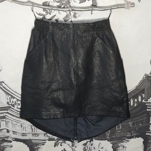Nike Genuine Leather Skirt